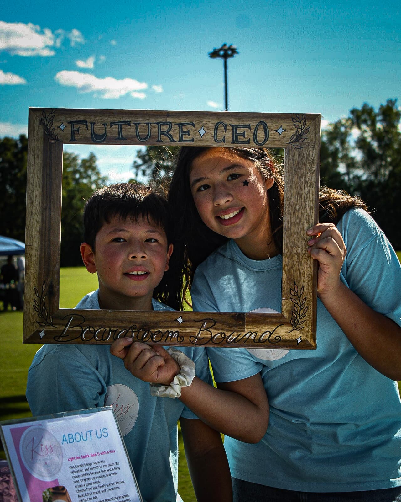 Young entrepreneurs at the All Things Statesboro Children’s Business Fair